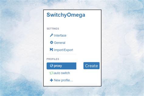 proxyswitchyomega|How to Configure Proxy on Chrome Using Switchy。